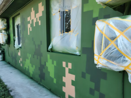 船营海洋 / 林地场景数码伪装