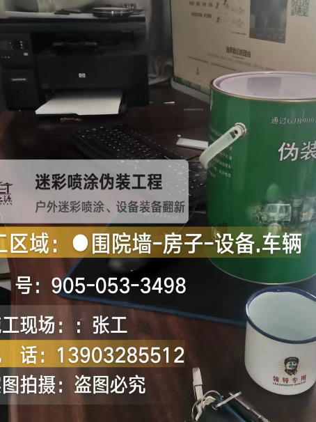 船营环保耐候型迷彩喷涂定制服务